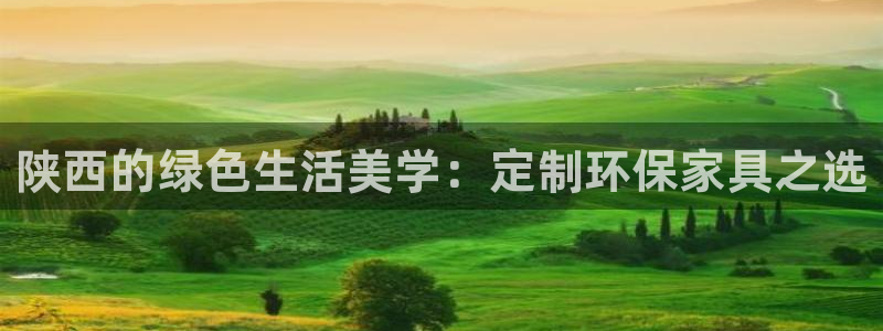 杏耀平台怎样：陕西的绿色生活美学：定制环保家具之选