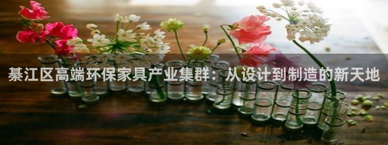 杏耀平台登录方式：綦江区高端环保家具产业集群：从设计到制造的