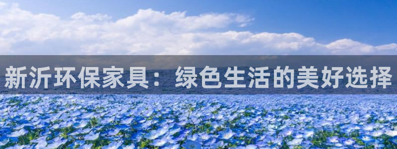 杏耀注册网址：新沂环保家具：绿色生活的美好选择