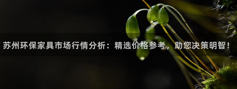 杏耀平台登陆测速：苏州环保家具市场行情分析：精选价格参考，助